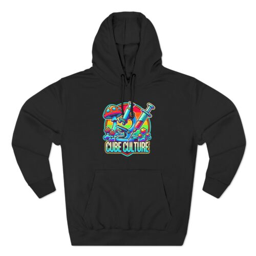 Cube Culture Colorful Research Fleece Hoodie