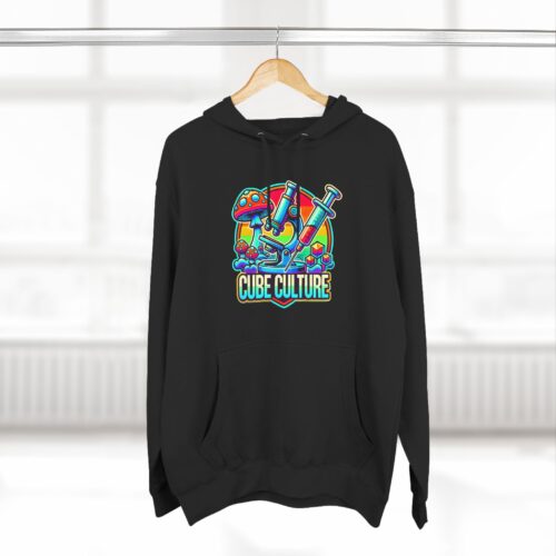 Cube Culture Colorful Research Fleece Hoodie - Image 5