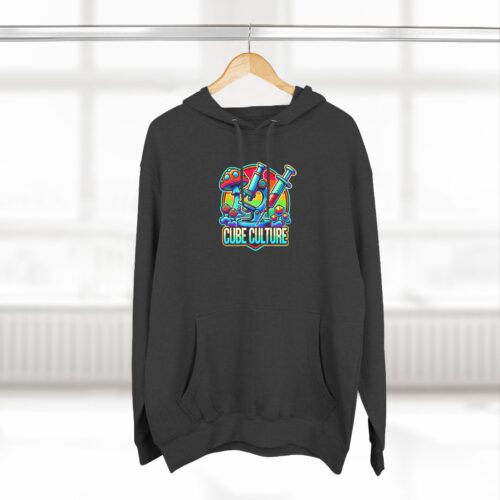 Cube Culture Colorful Research Fleece Hoodie - Image 9