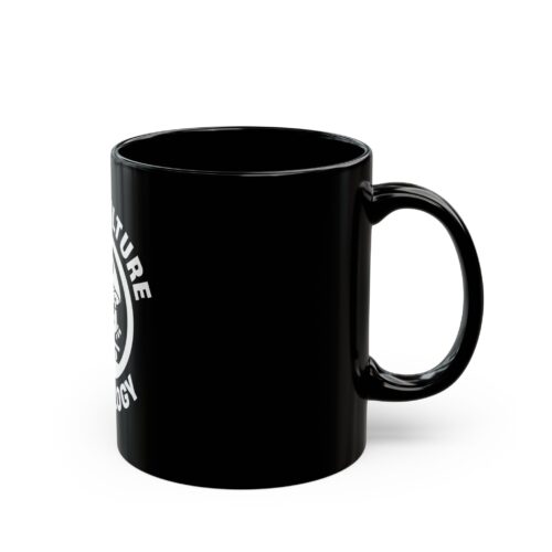 Cube Culture Mycology Black Mug - Cube Culture Design 11oz - Image 2