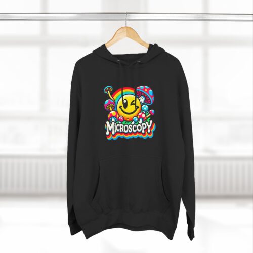 Microscopy Research "Wink Wink" Fleece Hoodie - Image 5