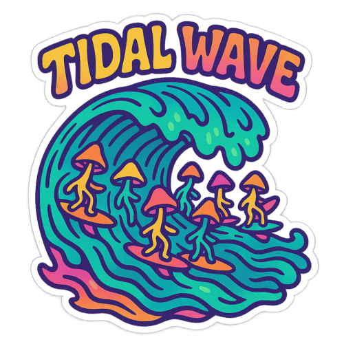 Tidal Wave – Genuine Isolated P. Cubensis Genetics Mushroom Liquid Culture (PE X B-Plus) - Image 3