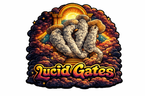 Lucid Gates – Genuine Isolated P. Cubensis Genetics Mushroom Liquid Culture (Pearly Gates X Melmac) - Image 3