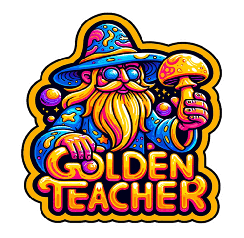 Golden Teacher 4″ Weatherproof Vinyl Sticker - Image 3