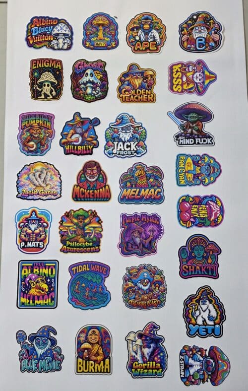 Tidal Wave 4″ Weatherproof Vinyl Sticker - Image 4