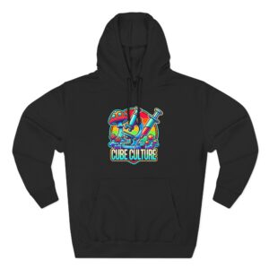 Cube Culture Colorful Research Fleece Hoodie